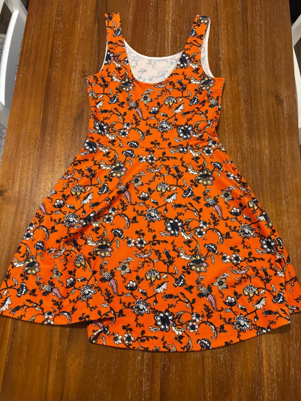 H&M Dress Lot (Orange Size 6, Blue and White Stripes Size 6, Green Lace Size 8) - Picture 11 of 13
